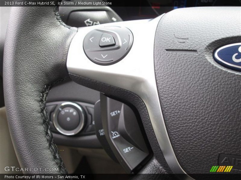Ice Storm / Medium Light Stone 2013 Ford C-Max Hybrid SE