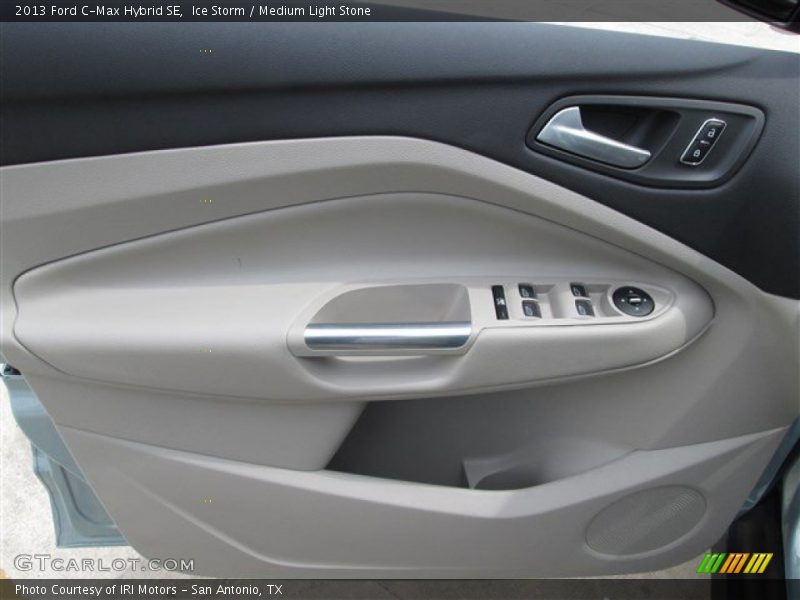 Ice Storm / Medium Light Stone 2013 Ford C-Max Hybrid SE