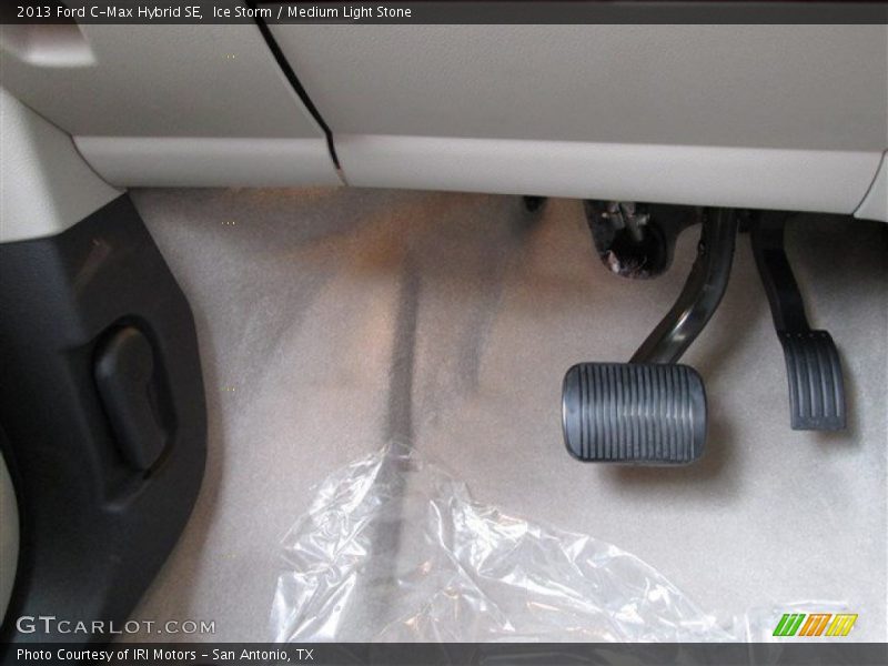 Ice Storm / Medium Light Stone 2013 Ford C-Max Hybrid SE