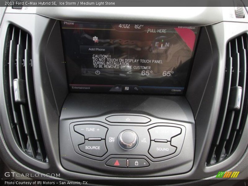 Ice Storm / Medium Light Stone 2013 Ford C-Max Hybrid SE