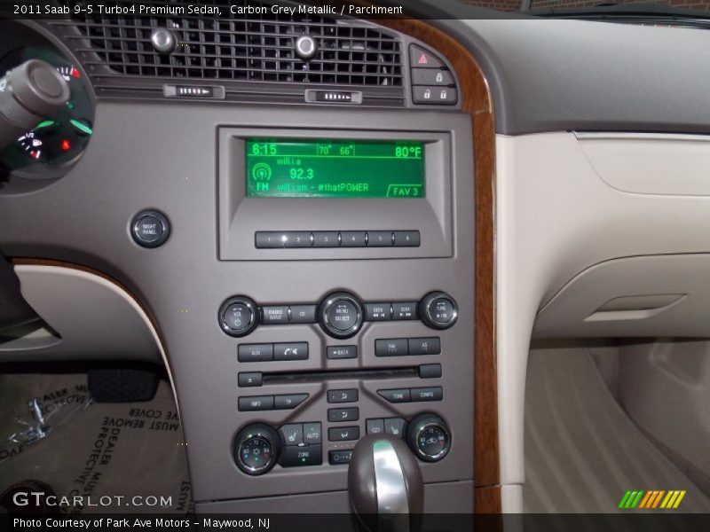 Carbon Grey Metallic / Parchment 2011 Saab 9-5 Turbo4 Premium Sedan