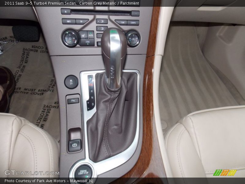Carbon Grey Metallic / Parchment 2011 Saab 9-5 Turbo4 Premium Sedan