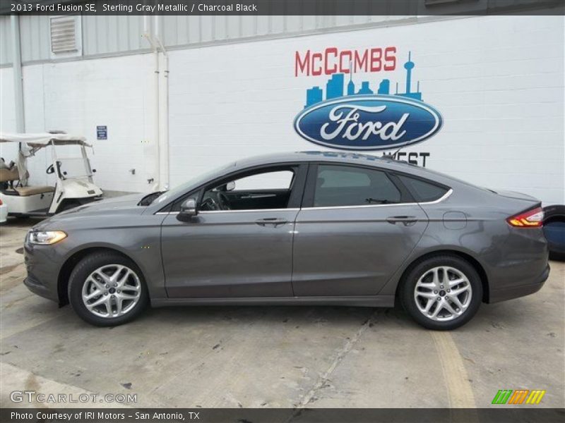 Sterling Gray Metallic / Charcoal Black 2013 Ford Fusion SE