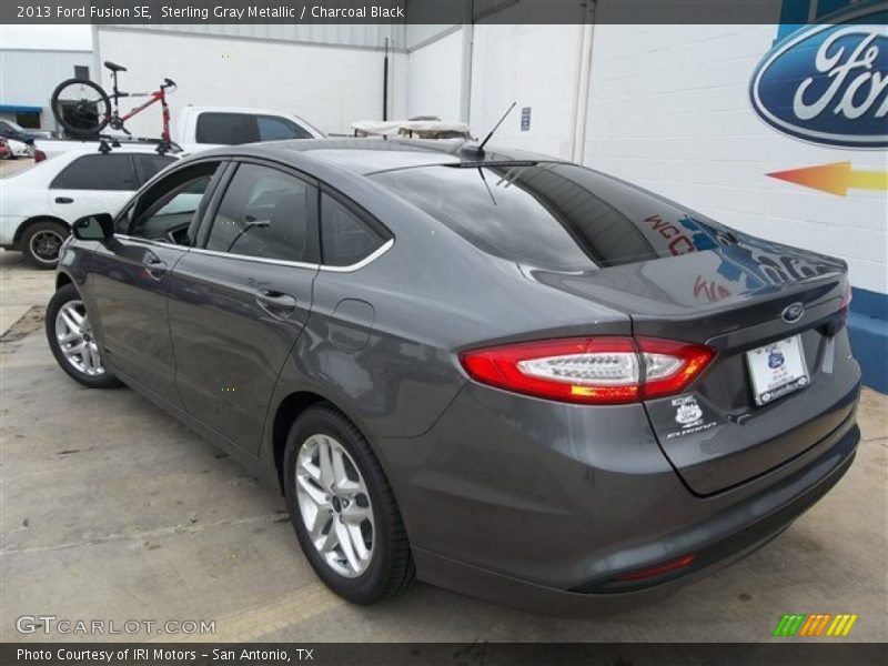 Sterling Gray Metallic / Charcoal Black 2013 Ford Fusion SE