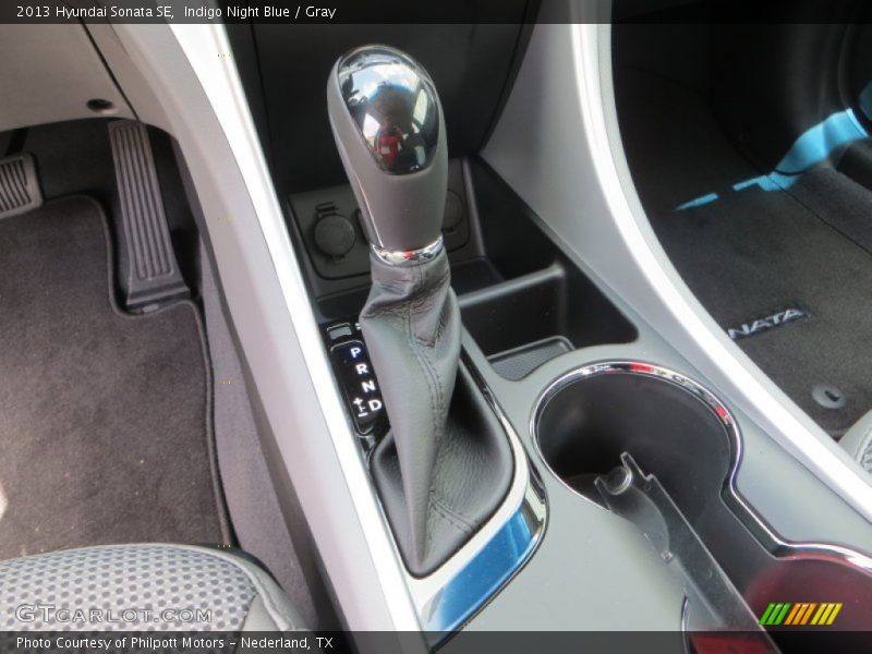 Indigo Night Blue / Gray 2013 Hyundai Sonata SE