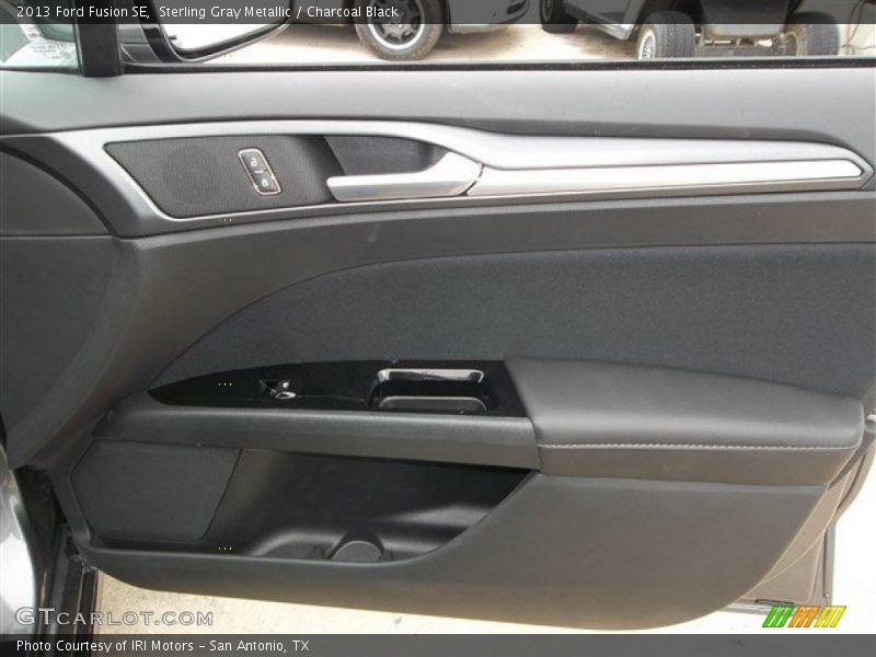 Sterling Gray Metallic / Charcoal Black 2013 Ford Fusion SE