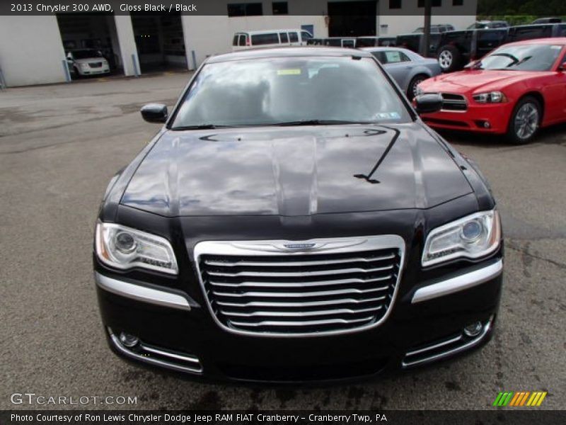 Gloss Black / Black 2013 Chrysler 300 AWD