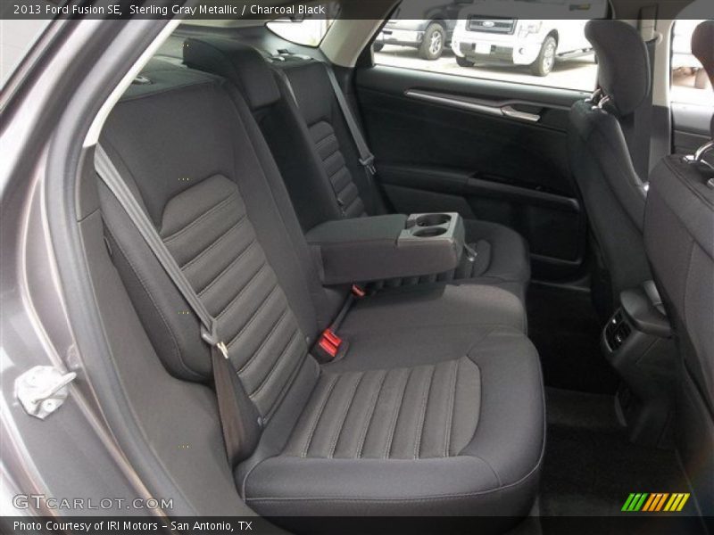 Sterling Gray Metallic / Charcoal Black 2013 Ford Fusion SE