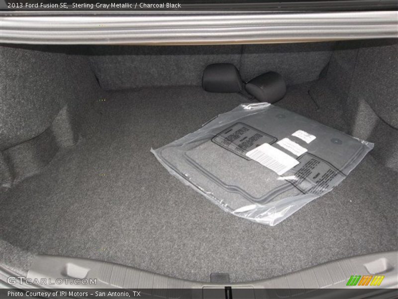 Sterling Gray Metallic / Charcoal Black 2013 Ford Fusion SE