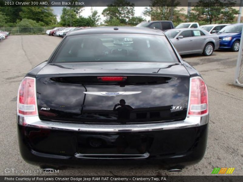 Gloss Black / Black 2013 Chrysler 300 AWD