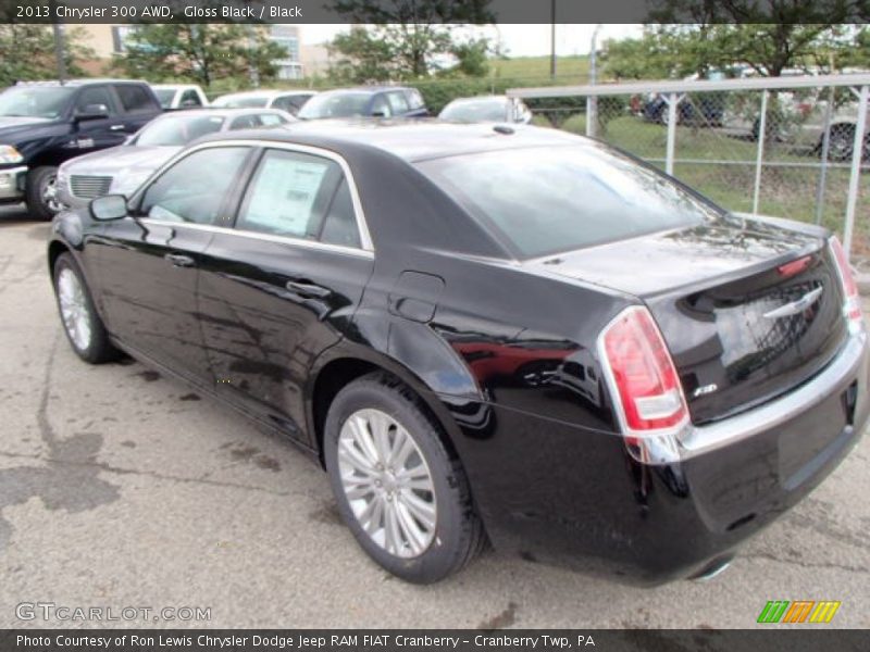 Gloss Black / Black 2013 Chrysler 300 AWD