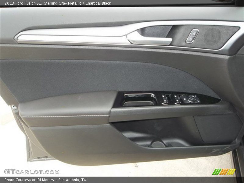 Sterling Gray Metallic / Charcoal Black 2013 Ford Fusion SE