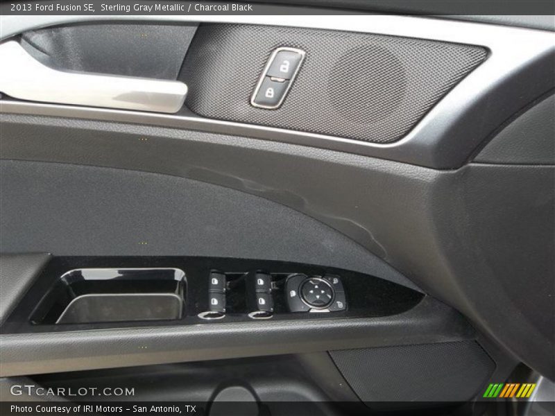 Sterling Gray Metallic / Charcoal Black 2013 Ford Fusion SE