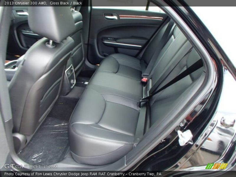 Rear Seat of 2013 300 AWD