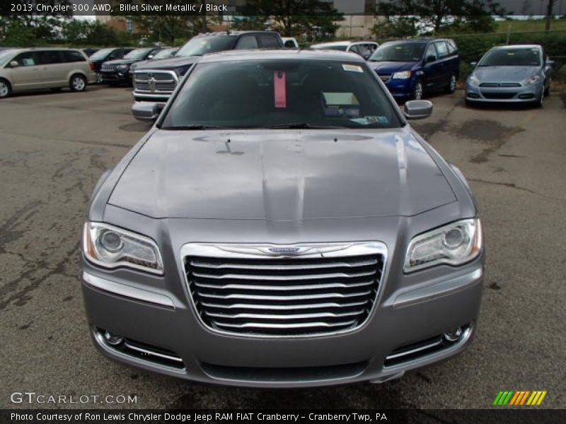 Billet Silver Metallic / Black 2013 Chrysler 300 AWD