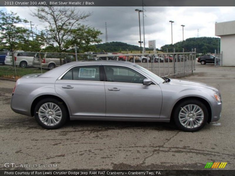 Billet Silver Metallic / Black 2013 Chrysler 300 AWD
