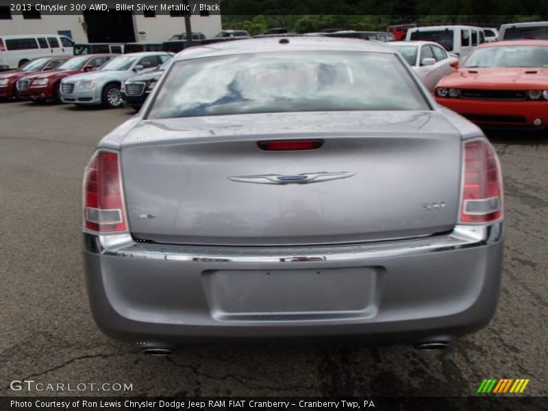 Billet Silver Metallic / Black 2013 Chrysler 300 AWD