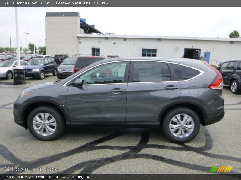Polished Metal Metallic / Gray 2013 Honda CR-V EX AWD