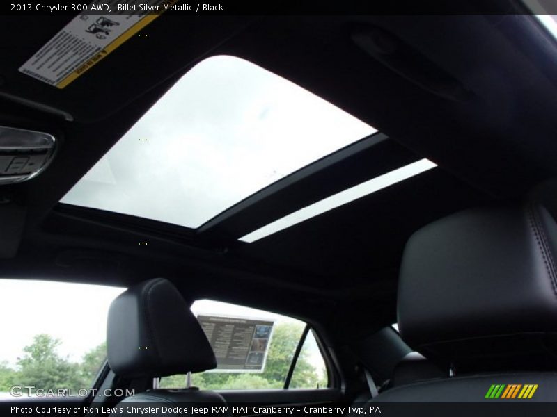 Billet Silver Metallic / Black 2013 Chrysler 300 AWD
