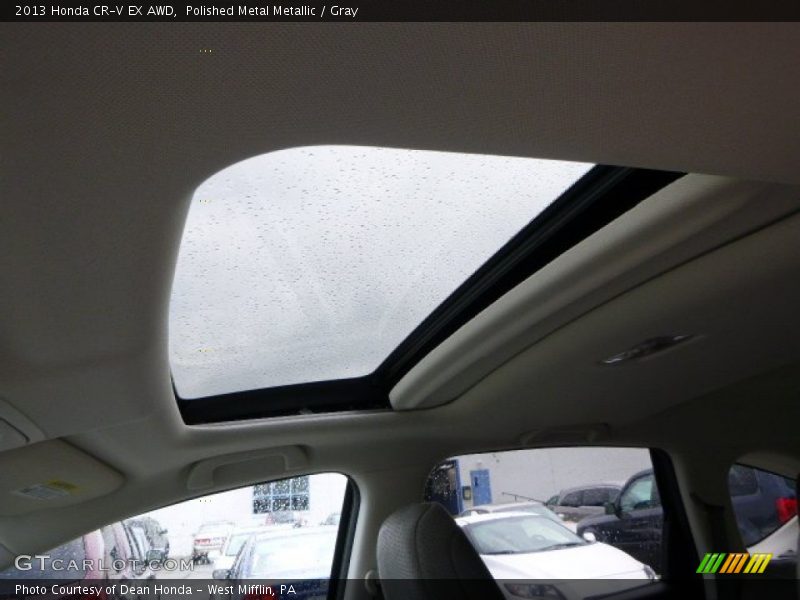Polished Metal Metallic / Gray 2013 Honda CR-V EX AWD