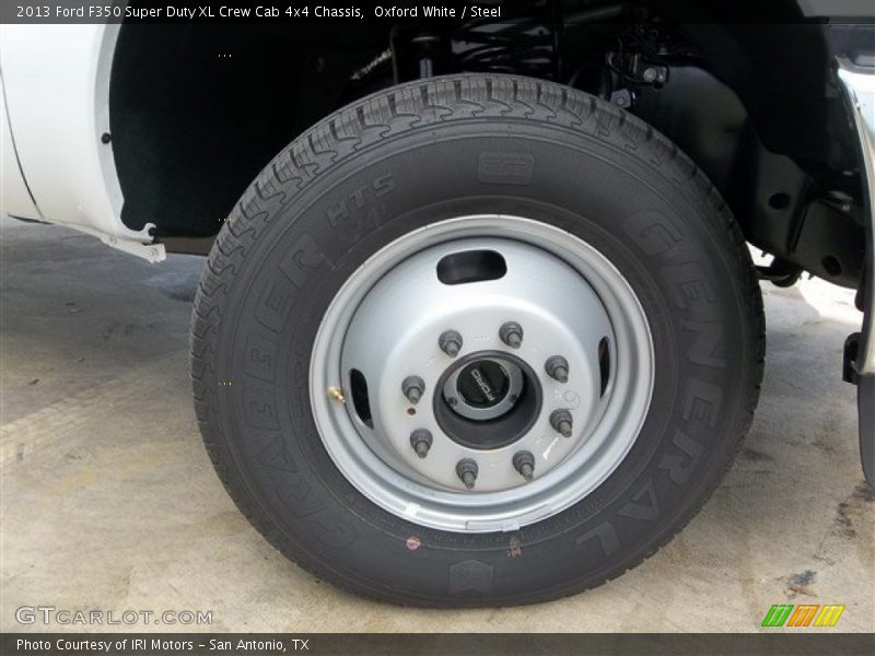 Oxford White / Steel 2013 Ford F350 Super Duty XL Crew Cab 4x4 Chassis