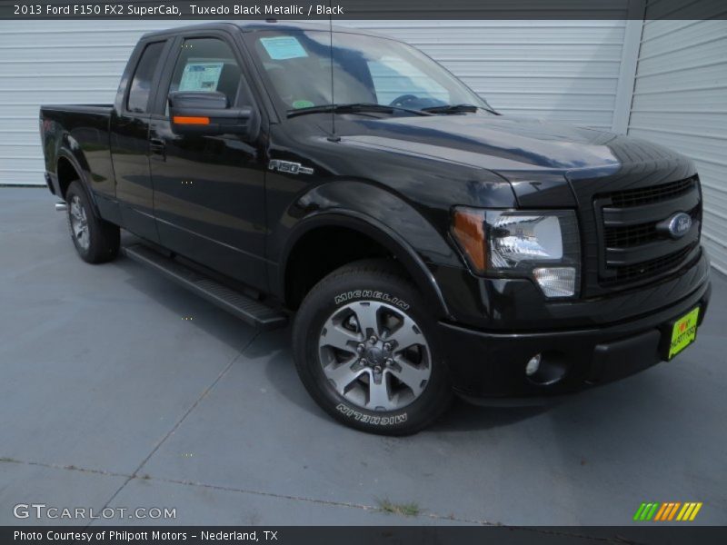 Tuxedo Black Metallic / Black 2013 Ford F150 FX2 SuperCab