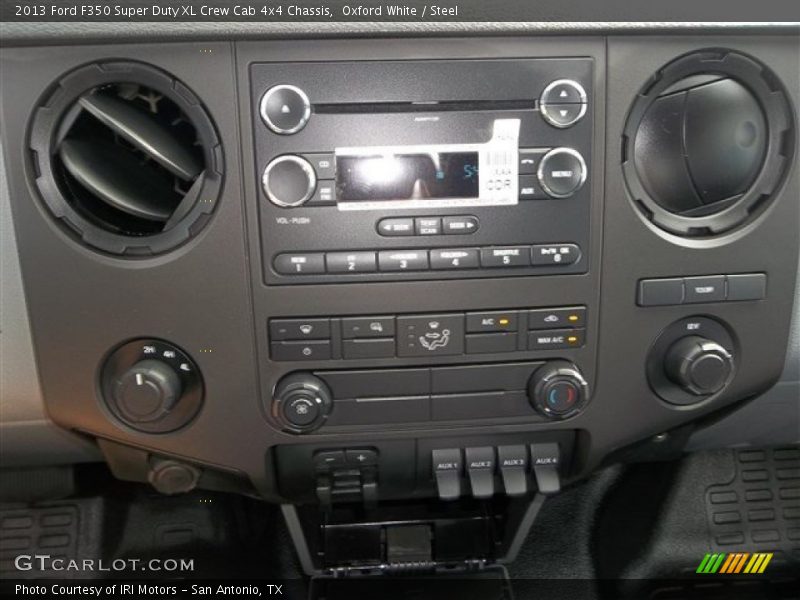 Controls of 2013 F350 Super Duty XL Crew Cab 4x4 Chassis