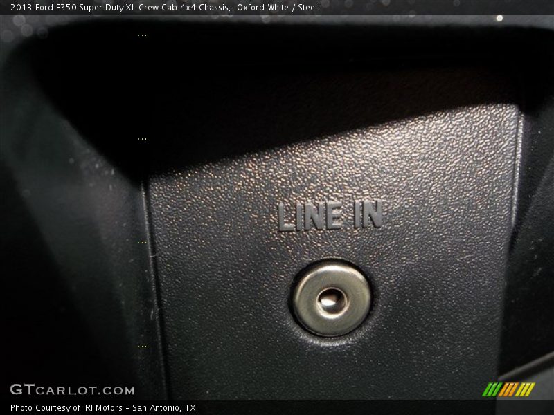 Oxford White / Steel 2013 Ford F350 Super Duty XL Crew Cab 4x4 Chassis