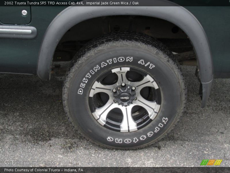 Imperial Jade Green Mica / Oak 2002 Toyota Tundra SR5 TRD Access Cab 4x4
