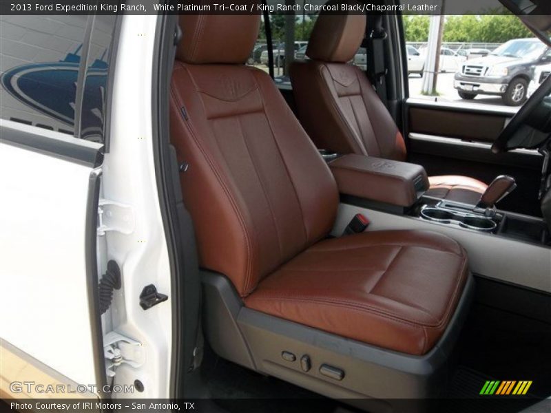 Front Seat of 2013 Expedition King Ranch