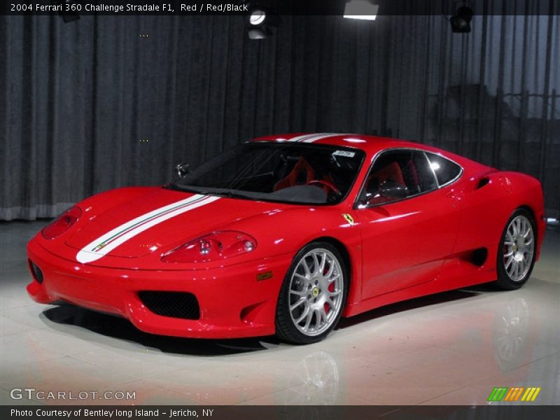 Red / Red/Black 2004 Ferrari 360 Challenge Stradale F1