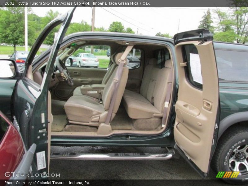 Imperial Jade Green Mica / Oak 2002 Toyota Tundra SR5 TRD Access Cab 4x4