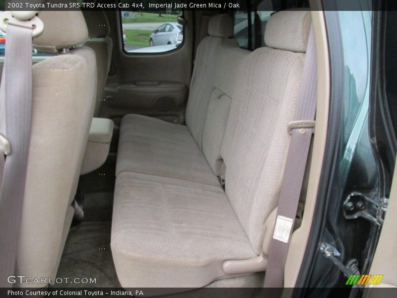 Imperial Jade Green Mica / Oak 2002 Toyota Tundra SR5 TRD Access Cab 4x4