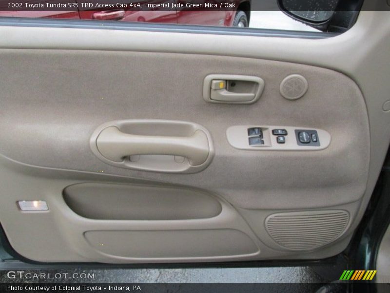 Imperial Jade Green Mica / Oak 2002 Toyota Tundra SR5 TRD Access Cab 4x4