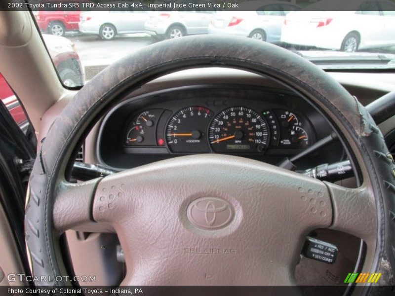 Imperial Jade Green Mica / Oak 2002 Toyota Tundra SR5 TRD Access Cab 4x4