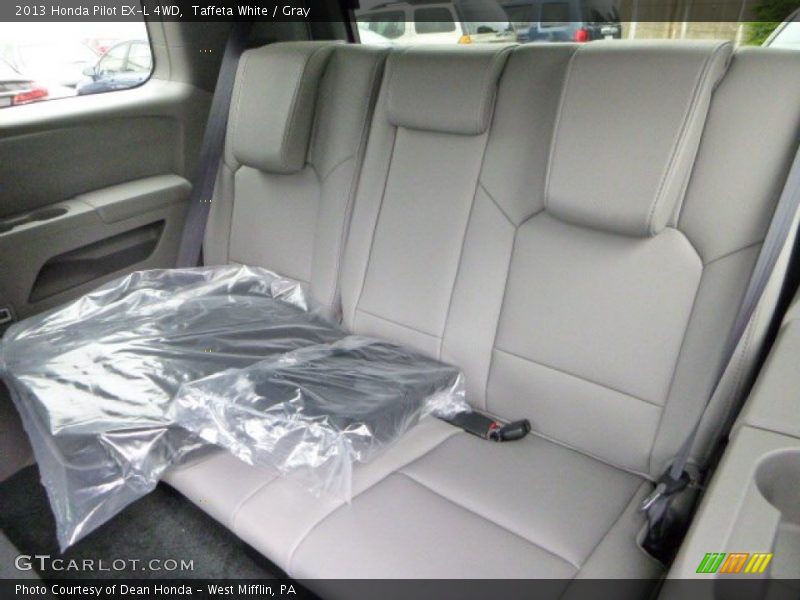 Taffeta White / Gray 2013 Honda Pilot EX-L 4WD