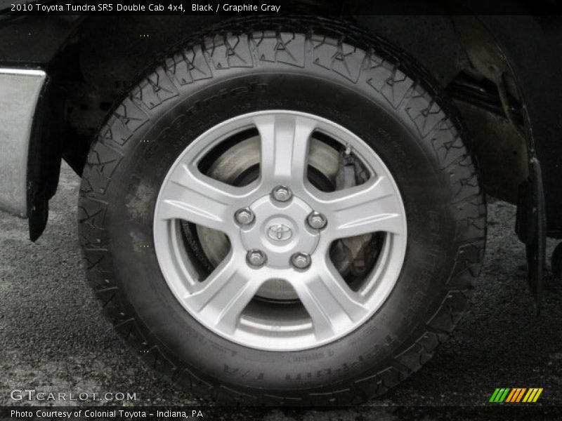Black / Graphite Gray 2010 Toyota Tundra SR5 Double Cab 4x4