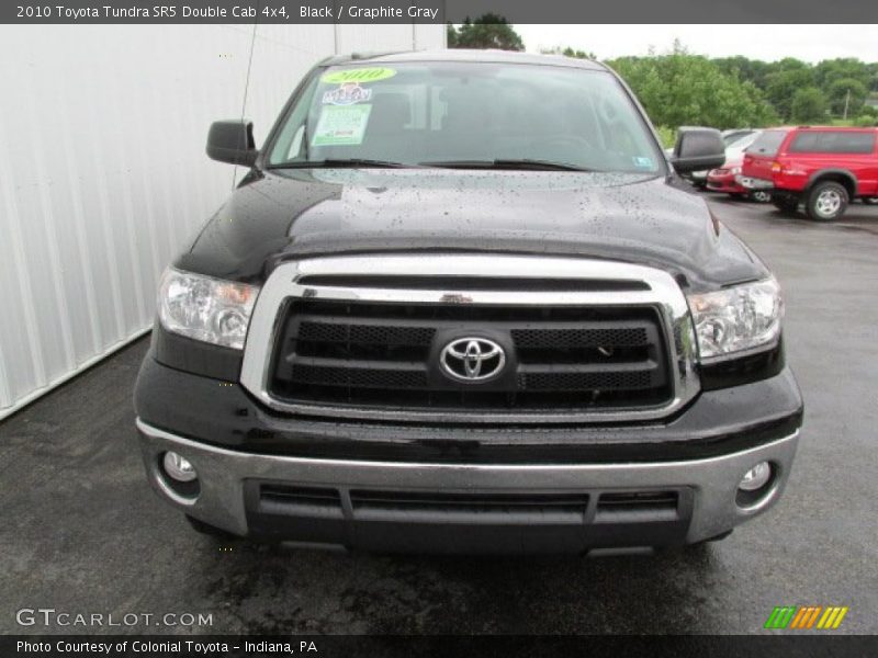 Black / Graphite Gray 2010 Toyota Tundra SR5 Double Cab 4x4