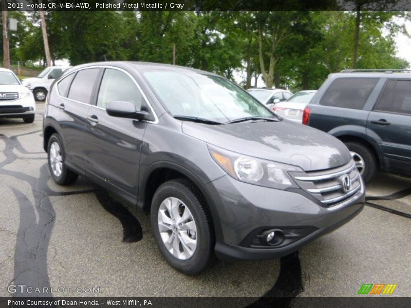 Polished Metal Metallic / Gray 2013 Honda CR-V EX AWD