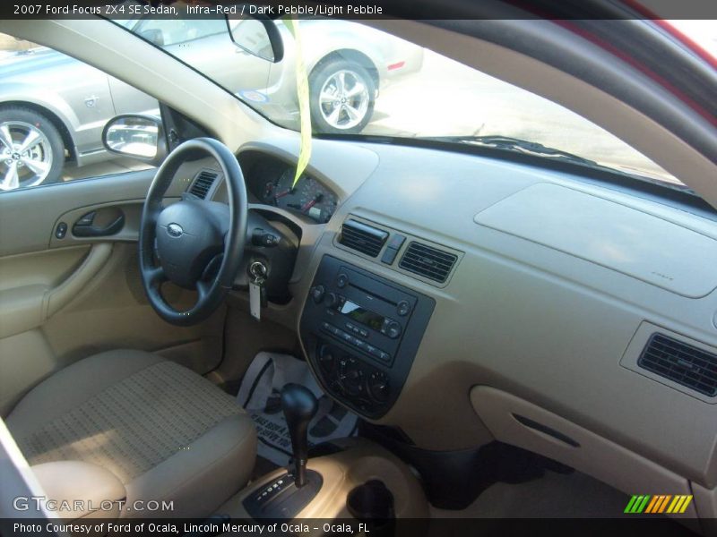 Infra-Red / Dark Pebble/Light Pebble 2007 Ford Focus ZX4 SE Sedan