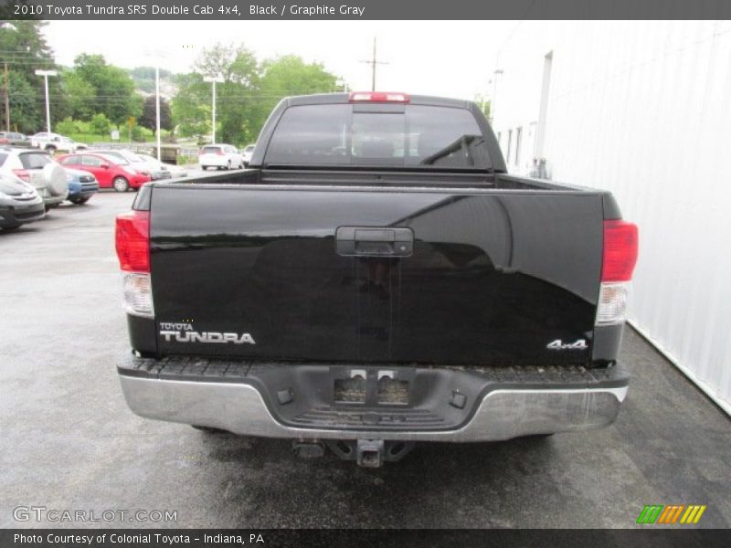 Black / Graphite Gray 2010 Toyota Tundra SR5 Double Cab 4x4