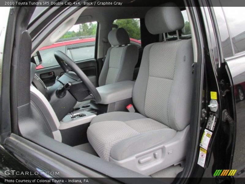 Black / Graphite Gray 2010 Toyota Tundra SR5 Double Cab 4x4
