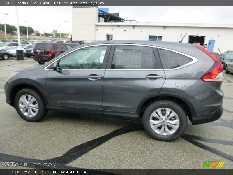Polished Metal Metallic / Gray 2013 Honda CR-V EX AWD