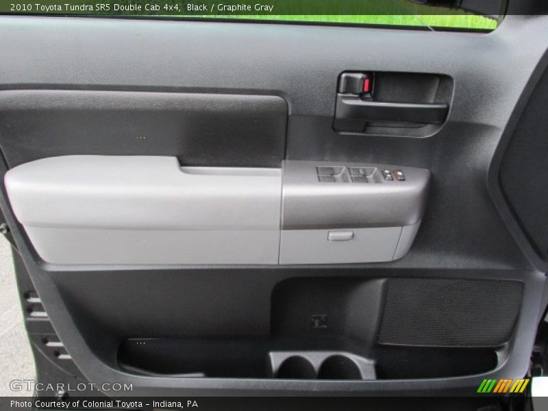 Black / Graphite Gray 2010 Toyota Tundra SR5 Double Cab 4x4