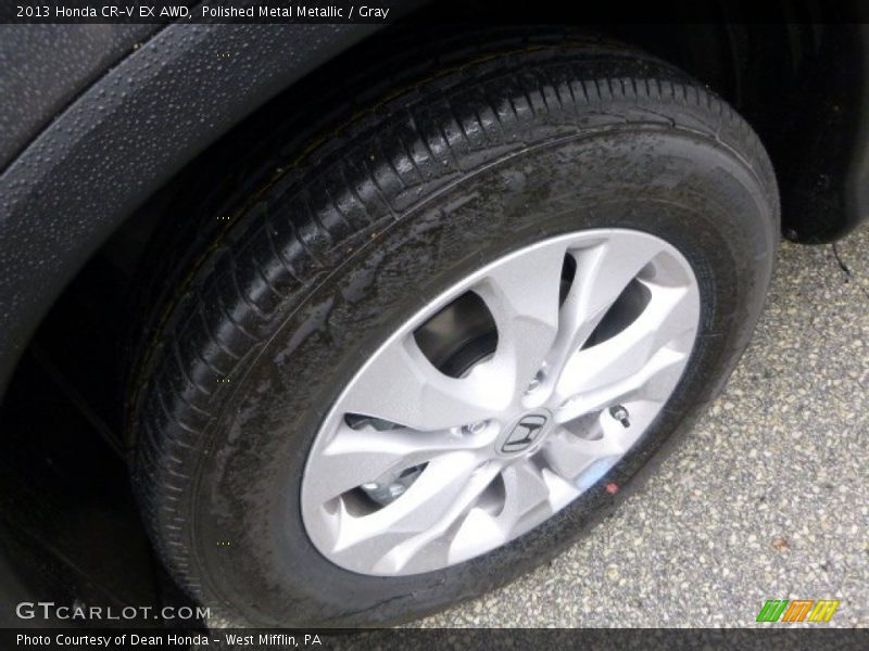 Polished Metal Metallic / Gray 2013 Honda CR-V EX AWD