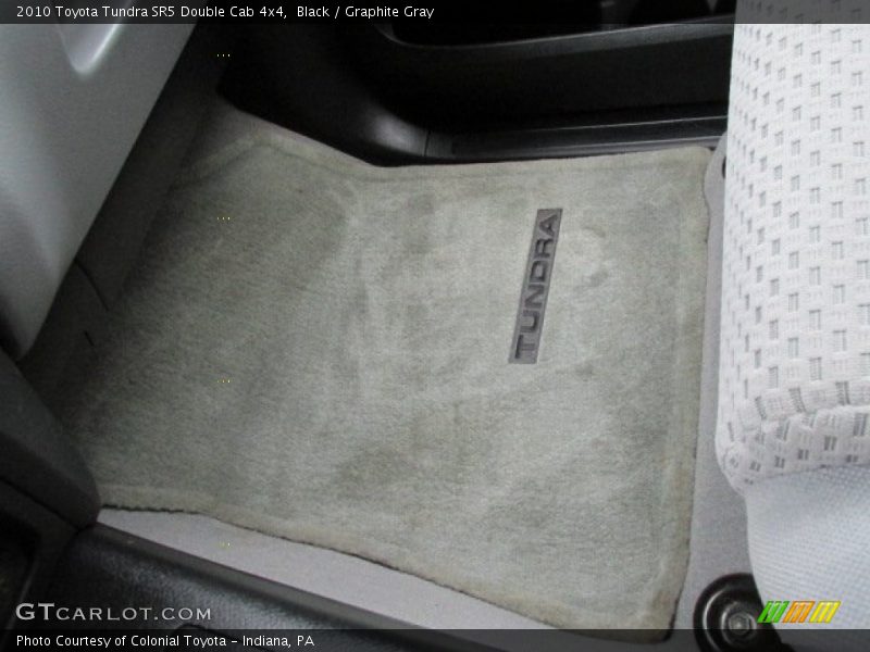 Black / Graphite Gray 2010 Toyota Tundra SR5 Double Cab 4x4