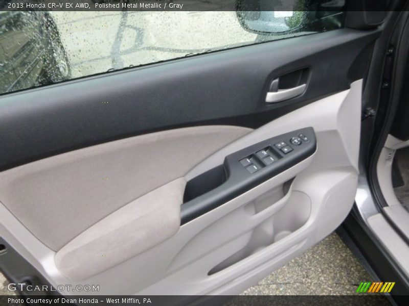 Polished Metal Metallic / Gray 2013 Honda CR-V EX AWD