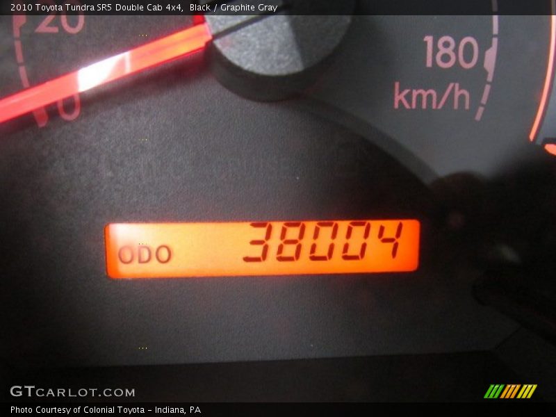 Black / Graphite Gray 2010 Toyota Tundra SR5 Double Cab 4x4