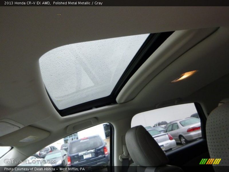 Polished Metal Metallic / Gray 2013 Honda CR-V EX AWD