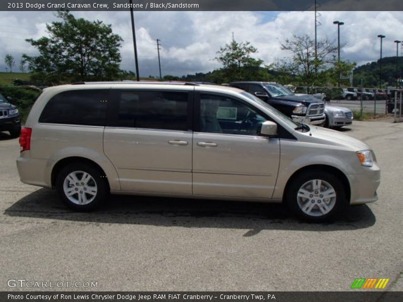 Sandstone / Black/Sandstorm 2013 Dodge Grand Caravan Crew